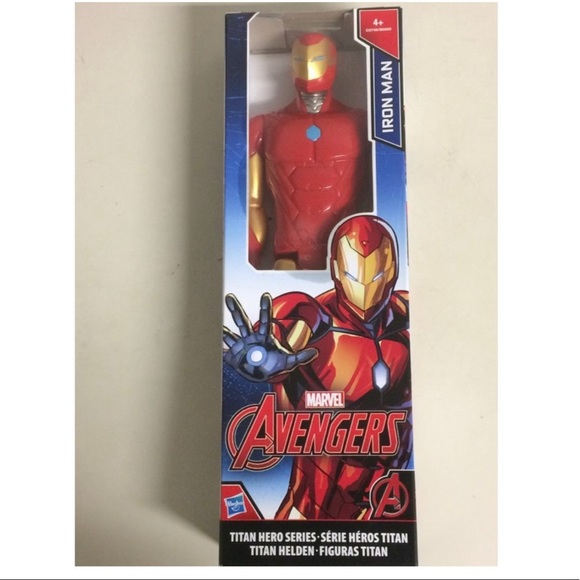 IRON MAN Action Figure Marvel Avengers‎ Titan Hero - Picture 1 of 3